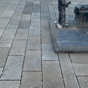 内蒙古仿古石铺装效果