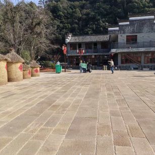 内蒙古仿古石铺装效果