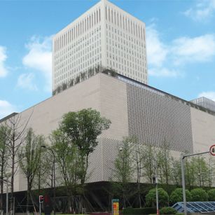 内蒙古花岗岩在外墙干挂案例