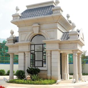 内蒙古花岗岩在建筑外墙的应用