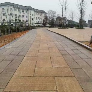 内蒙古仿古石铺装效果