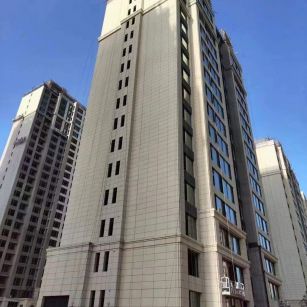 内蒙古黄金麻高端小区，外墙干挂