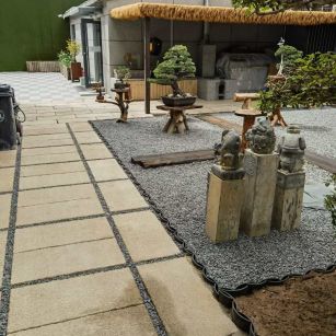 内蒙古仿古石铺装效果