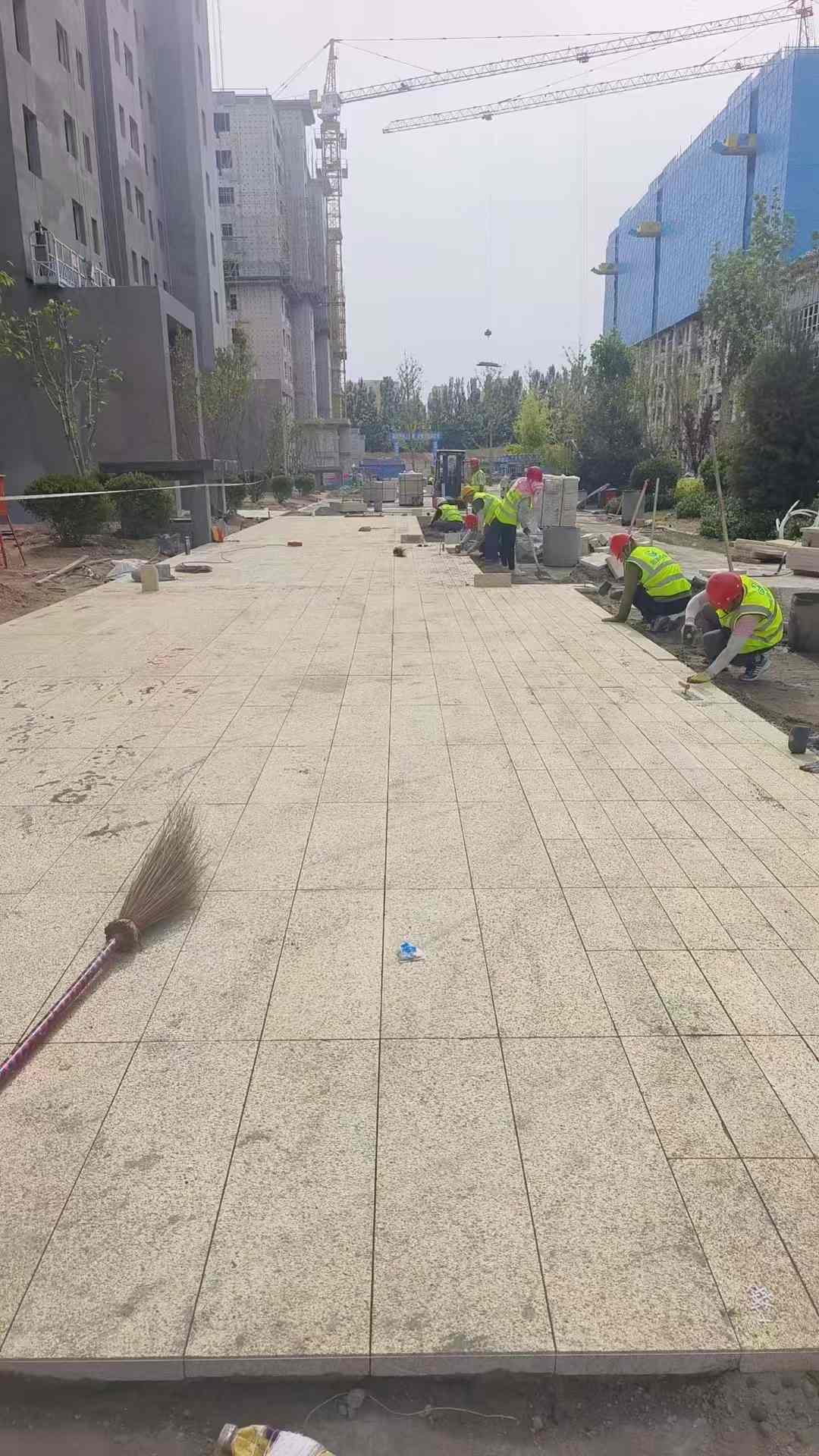 内蒙古黄金麻荔枝面地铺案例