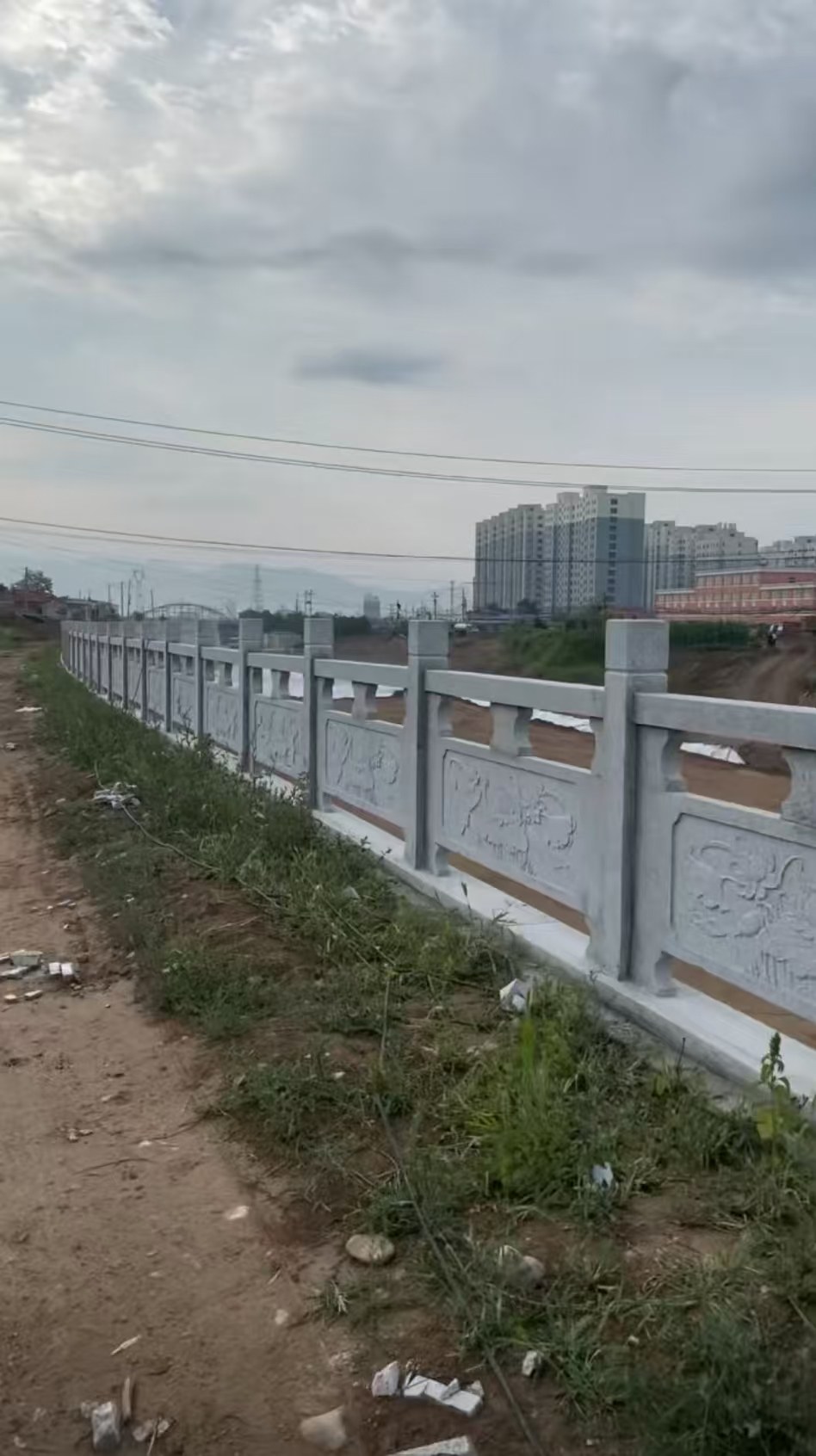 内蒙古 石材河道栏杆