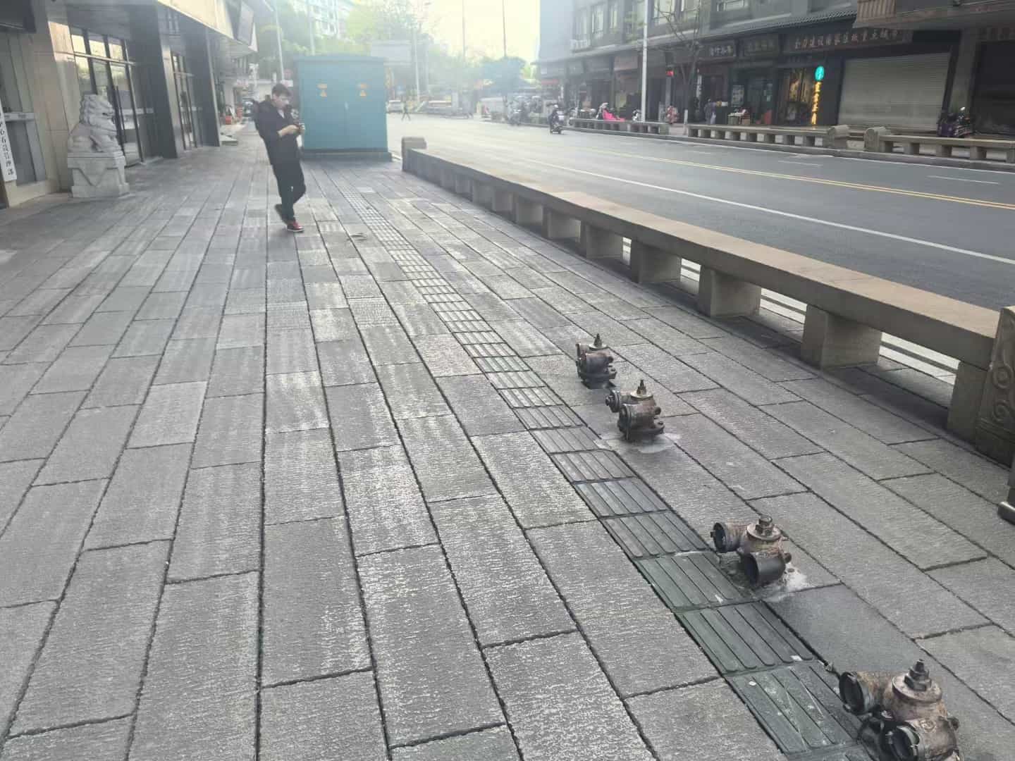 内蒙古仿古石铺装效果