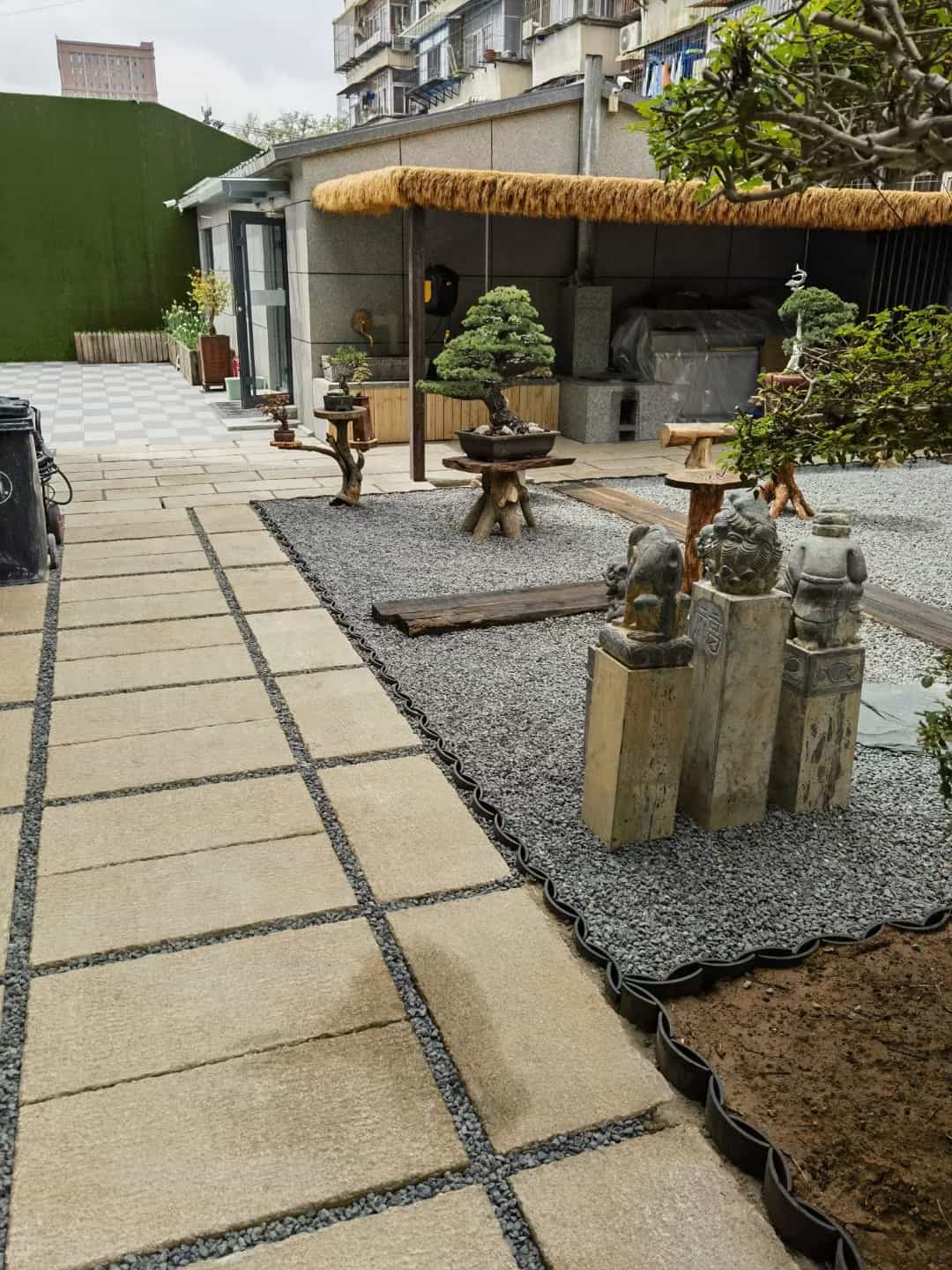 内蒙古仿古石铺装效果