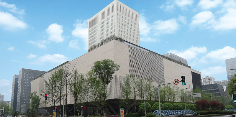 内蒙古花岗岩在外墙干挂案例