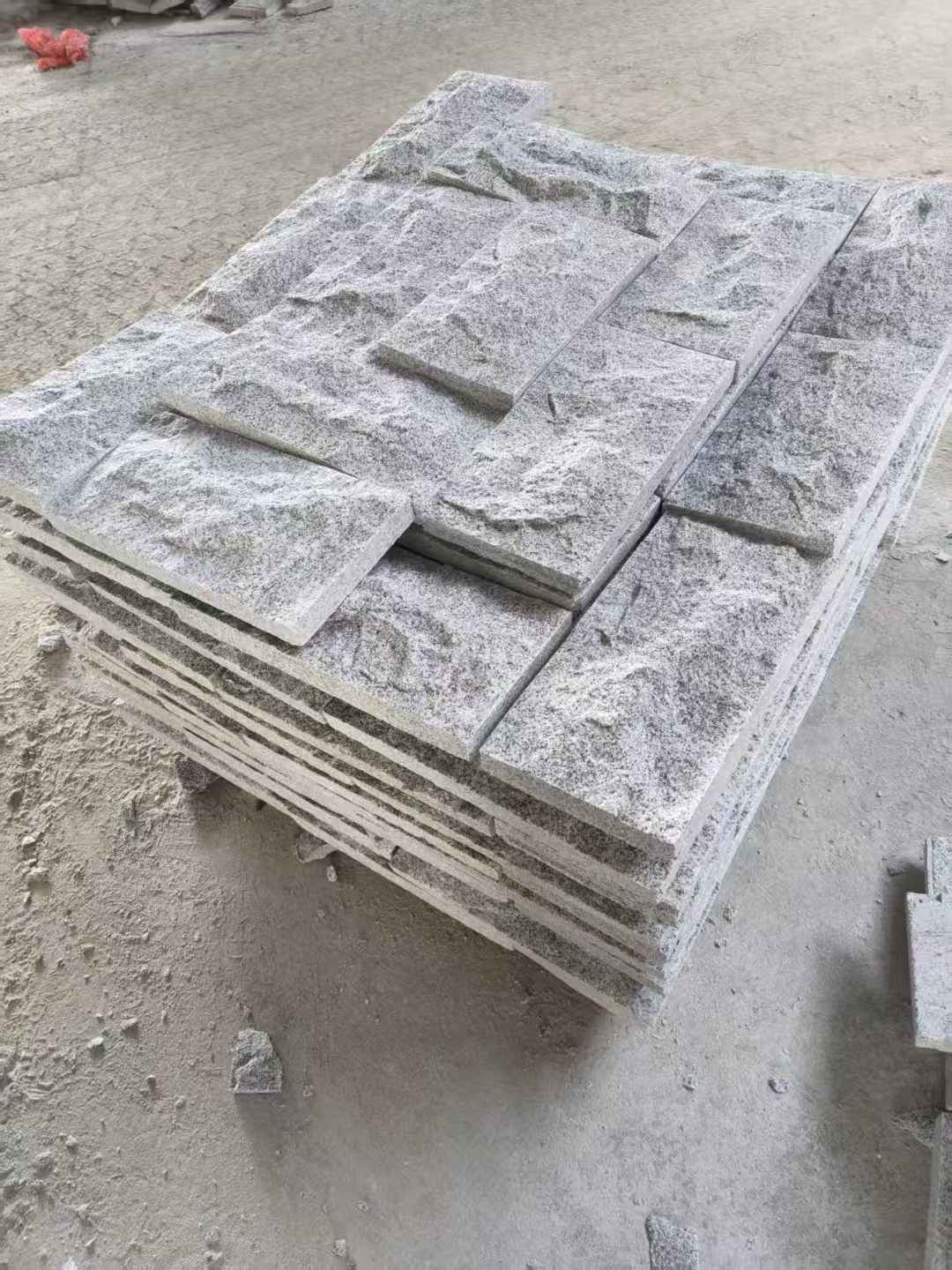 内蒙古 芝麻白蘑菇石、自然面